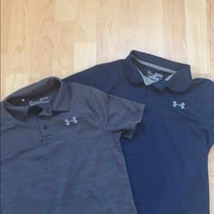 2 UA Polos youth Medium